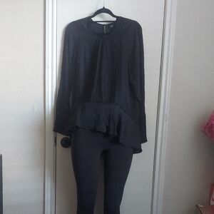 Massimo Black Women's Blouse